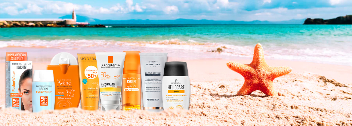 with the new suncare range