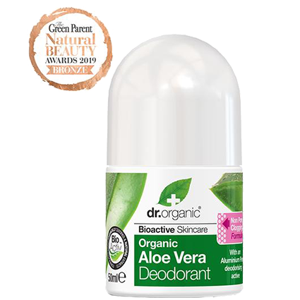 Dr Organic Aloe Vera Déodorant Roll On 50ml