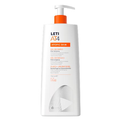 Leti AT4 Atopic   Bath Gel 250ml