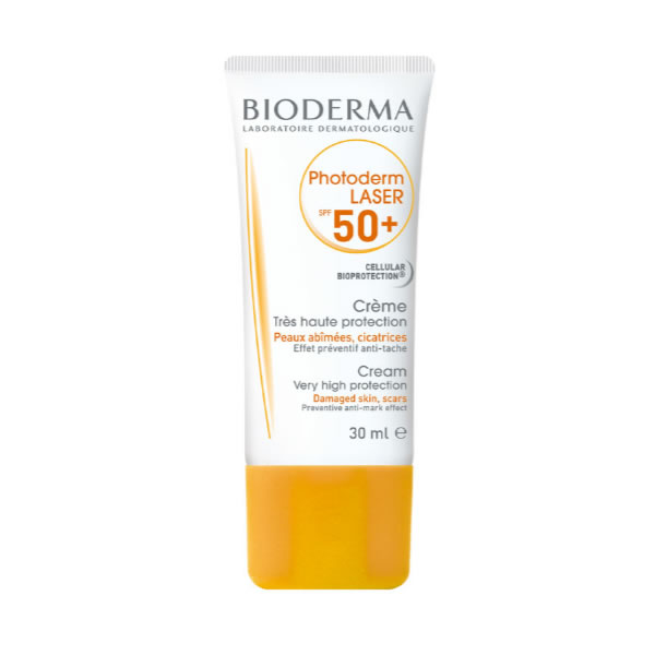 Bioderma Photoderm Laser Spf50+ Cream Damaged Skin Scars 30ml