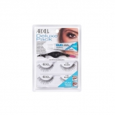 Ardell Deluxe Pack Faux Cils 110 Black Coffret 4 Produits