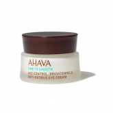 Ahava Time To Smooth Crème Conotur Des Yeux Anti-Fatigue Et Eclat 15ml