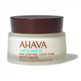 Ahava Time To Smooth Soin Hydratant Anti Age Teint Parfait Spf20 50ml