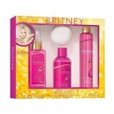 Britney Spears Fantasy Brume Vaporisateur 100ml Coffret 4 Produis