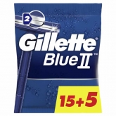 Gillette Blue II 15+5 Unités 