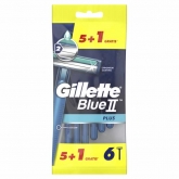 Gillette Blue II Plus 6 Unités