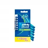 Gillette Blue II Plus Slalom 6 Units