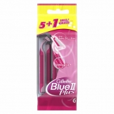 Gillette Blue II Plus 5 + 1 Einheiten