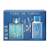 Ulric De Varens Blue Eau De Toilette Vaporisateur 100ml Coffret 2 Produits