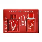 Ulric De Varens Flash Eau De Toilette Spray 100ml Set 2 Artikel