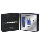 Montblanc Explorer Ultra Blue Eau De Parfum Vaporisateur 100ml Coffret 3 Produits