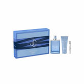 Jimmy Choo Man Aqua Eau De Toilette Spray 100ml Set 3 Parti