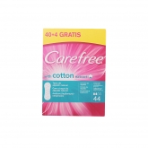 Carefree With Cotton Extract Protège Slip 44 Unités
