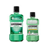 Listerine Zähne und Zahnfleisch Mundwasser 500ml+ 250ml