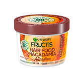 Garnier Fructis Hair Food Macadamia Maschera levigante 390ml