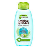 Garnier Original Remedies Shampooing À La Noix De Coco Et À L'Eau D'Aloès 300ml