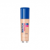 Rimmel London Match Perfection Foundation Spf20 101 Classic Ivory 30ml