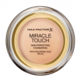 Max Factor Miracle Touch Skin Perfecting Foundation Spf30 085 Caramel