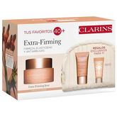 Clarins Extra-Firming Jour Crème Toutes Peaux 50ml Coffret 4 Produits