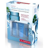 Clarins Hydra-Essentiel Crème Visage Désaltérante 40ml Coffret 4 Produits