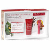 Clarins Super Restorative Day Cream All Skin Types 50ml Set 3 Pieces