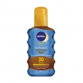 Nivea Sun Protect And Bronze Tan Activating Protecting Oil Spf30 200ml 