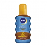 Nivea Sun Huile Sèche Protect And Bronze Spf20 200ml