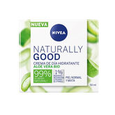 Nivea Naturally Good Moisturizing Day Cream Normal Und Mischhaut 50ml