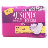 Ausonia Discreet Mini Serviettes Hygiéniques 20 Unités