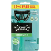 Wilkinson Extreme3 Disposable Razor 8 Stücke