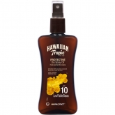 Hawaiian Tropic Protective Dry Spray Oil Spf10 Low 200ml