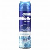 Gillette Series Gel À Raser Peaux Sensible 200ml