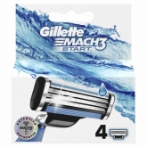 Gillette Mach3 Start Nachfüllung 4 Einheiten