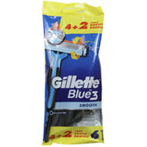 Gillette Blue 3 Disposable Razor 6 Stücke