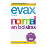 Evax  Normal Fresh Protège Slip Petits Sacs 40 Unités