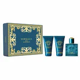 Versace Eros Eau De Toilette Spray 50ml Set 3 Artikel