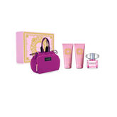 Versace Bright Crystal Eau De Toilette Vaporisateur 90ml Coffret 4 Produits