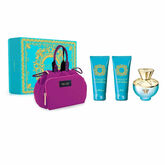 Versace Dylan Torquoise Eau De Toilette Spray 100ml Coffret 4 Produits