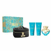 Versace Dylan Torquoise Eau De Toilette Spray 100ml Set 4 Artikel
