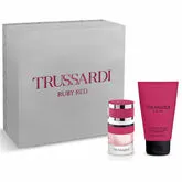 Trussardi Ruby Red Eau De Perfume Spray 60ml Set 2 Artikel