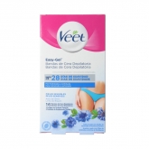 Veet Bikini Hair Removal Strips Sensitive Skin 16 Einheiten