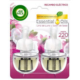 Air-Wick Smooth Satin And Moon Lilly Electric Air Freshener Refill 2x19ml