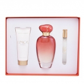 Adolfo Dominguez Única Coral Eau De Toilette Spray 100ml Set 3 Artikel