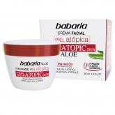 Babaria Aloe Vera Crema Viso Pelle Atopica 0% 50ml