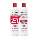 Babaria Gel Douche Peaux Atopiques 600ml Coffret 2 Produits 2018