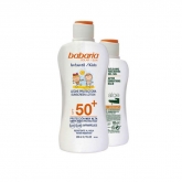 Babaria Crème Solaire Pour Enfants Lait Protecteur Resistant À L'Eau Spf50 200ml Coffret 2 Produits