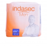 Indasec Men Male Absorbent Normal 10 Einheiten