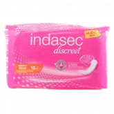 Indasec Maxi Incontinence Tapis 15 Unités 