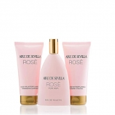 Aire De Sevilla Rose Eau De Toilette Spray 150ml Set 3 Parti