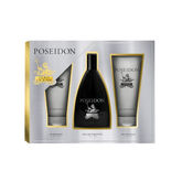 Instituto Español Poseidon Gold Ocean For Men Eau De Toilette Spray 150ml Coffret 3 Produits